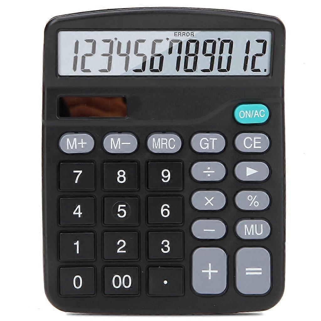 Scientific Calculator with Large LCD Display, 12Digit Office and School Calculator for Students