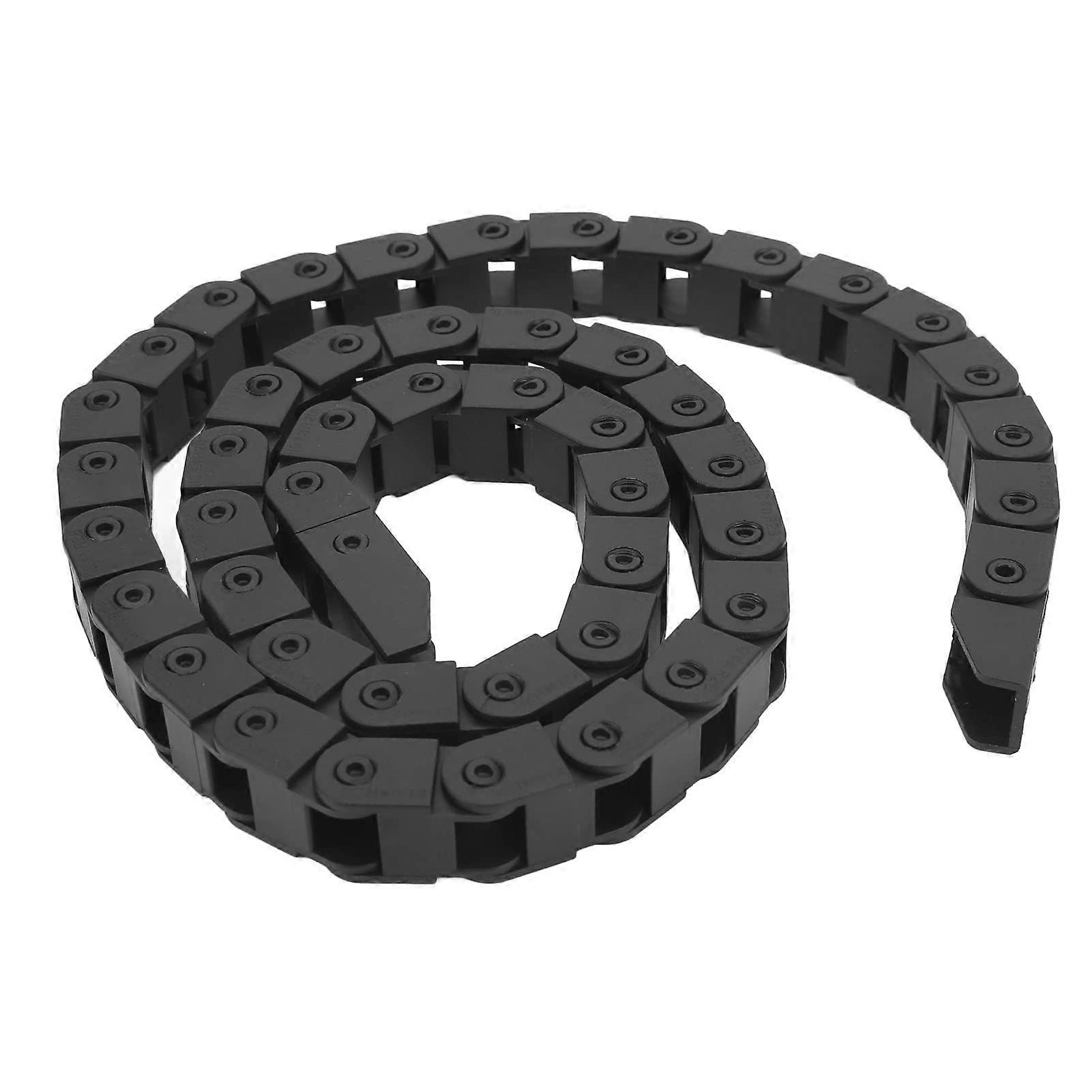 Cable Drag Chain Nylon Cable Carrier Wear Resistant  Temp for CNC Router
