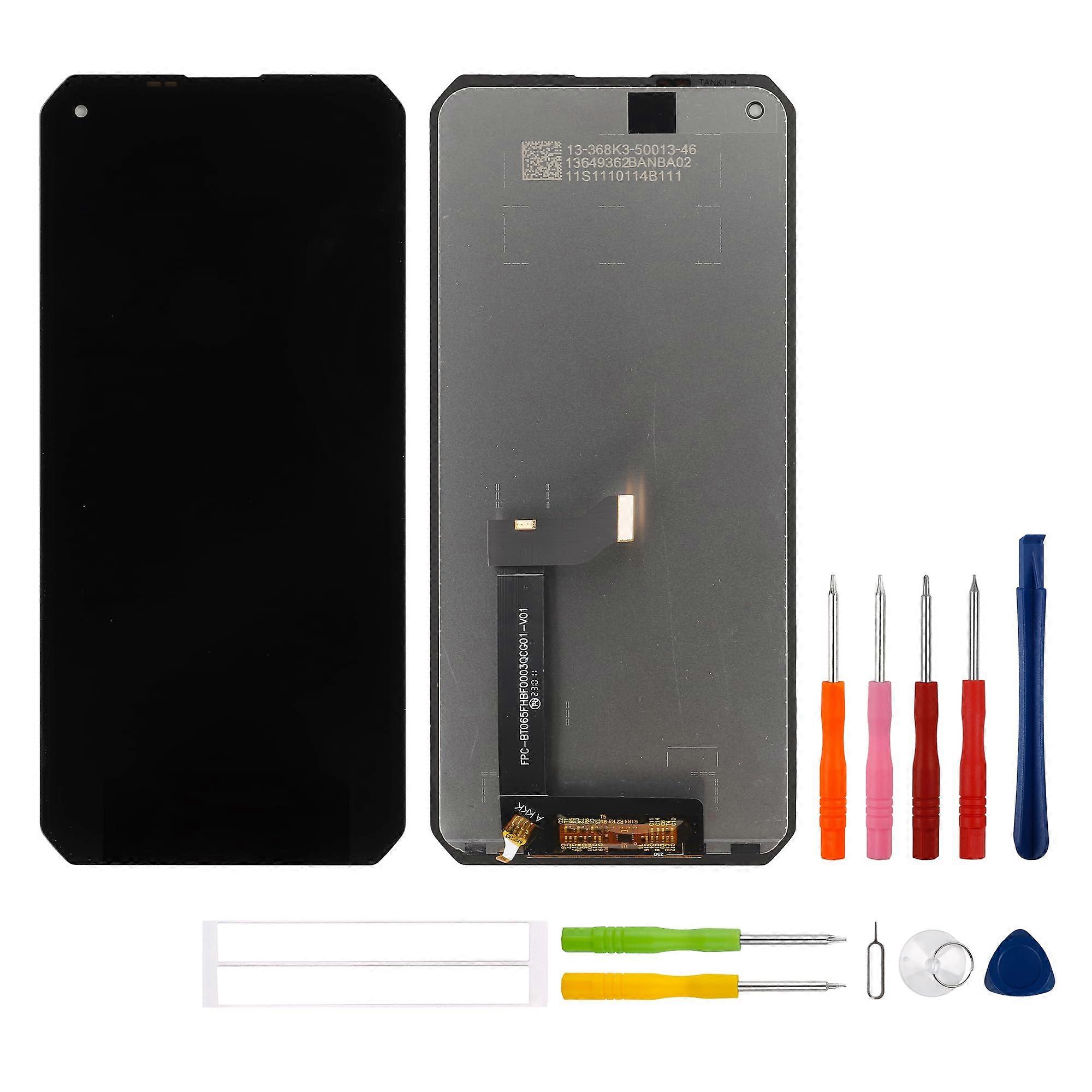 Screen Replacement OLED Display with Tools, Precise Fit and Smooth Touch Response for Unihertz Tank 1