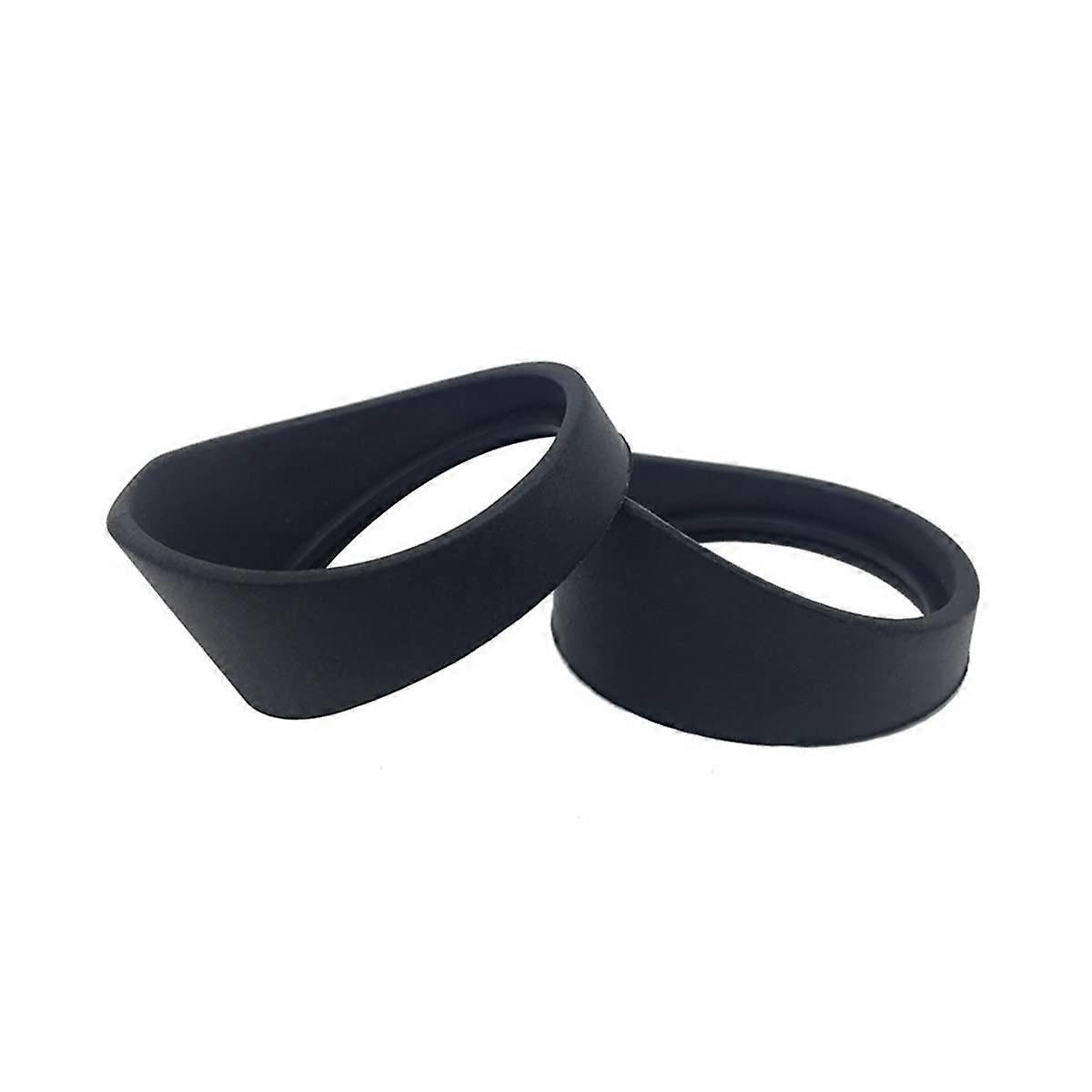Rubber Microscope Eyepiece Eye Cups Type 7 Pair 2936mm Black for Stereo Microscope Enhanced Viewing Comfort