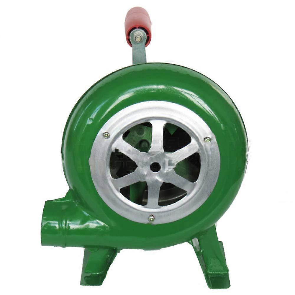 Hand Crank Blacksmith Forge Blower with Durable Iron Gear for BBQ and Forging