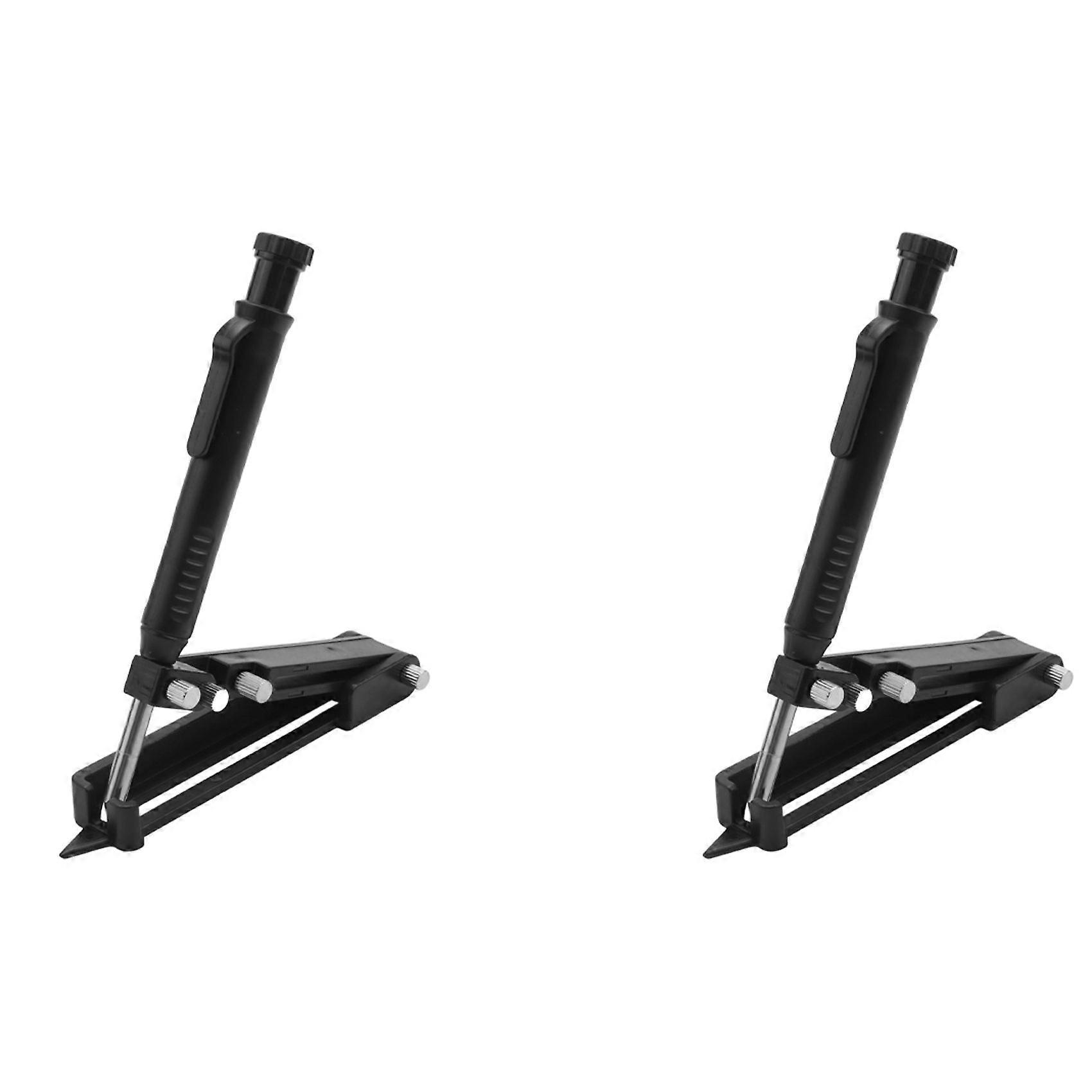 2X Multi-Function Construction Pencil - Multi-Function Scribing Tool, DIY Woodworking Scribing Measurement Tool