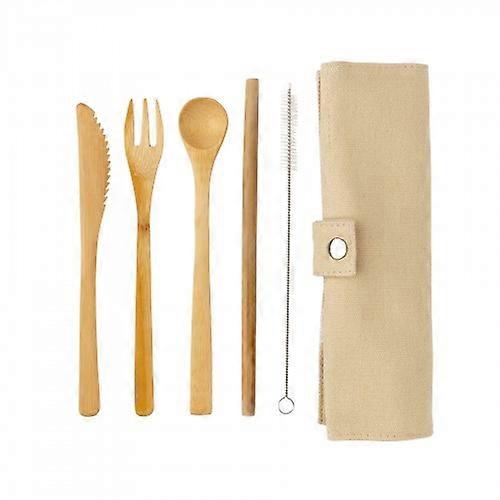 XD Collection Reusable Bamboo Travel Cutlery Set
