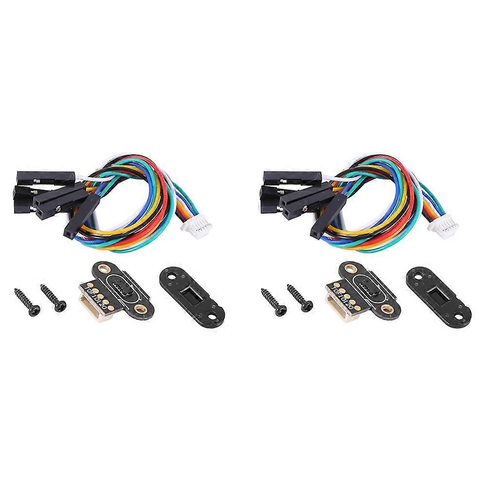 2X Range Sensor Module 10-180cm Distance Sensor Tof10120 Distance Sensor Uart I2C Output 3-5V Rs232 Interface