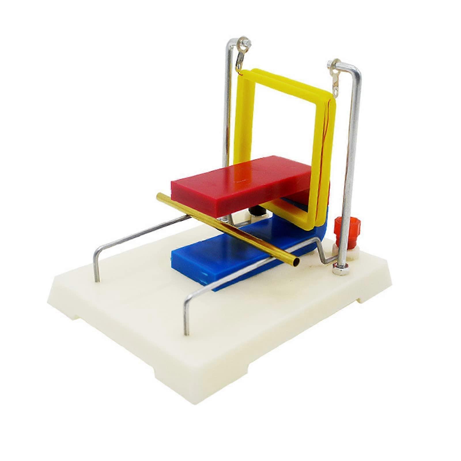 Magnetic Field Experiment Device with Copper Rod and Coil, Dual Purpose Physics Teaching Equipment