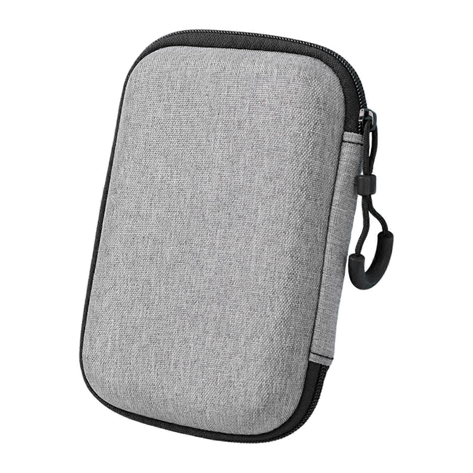 Shockproof Waterproof Game Console Carrying Case with Accessory Storage and Velvet Lining