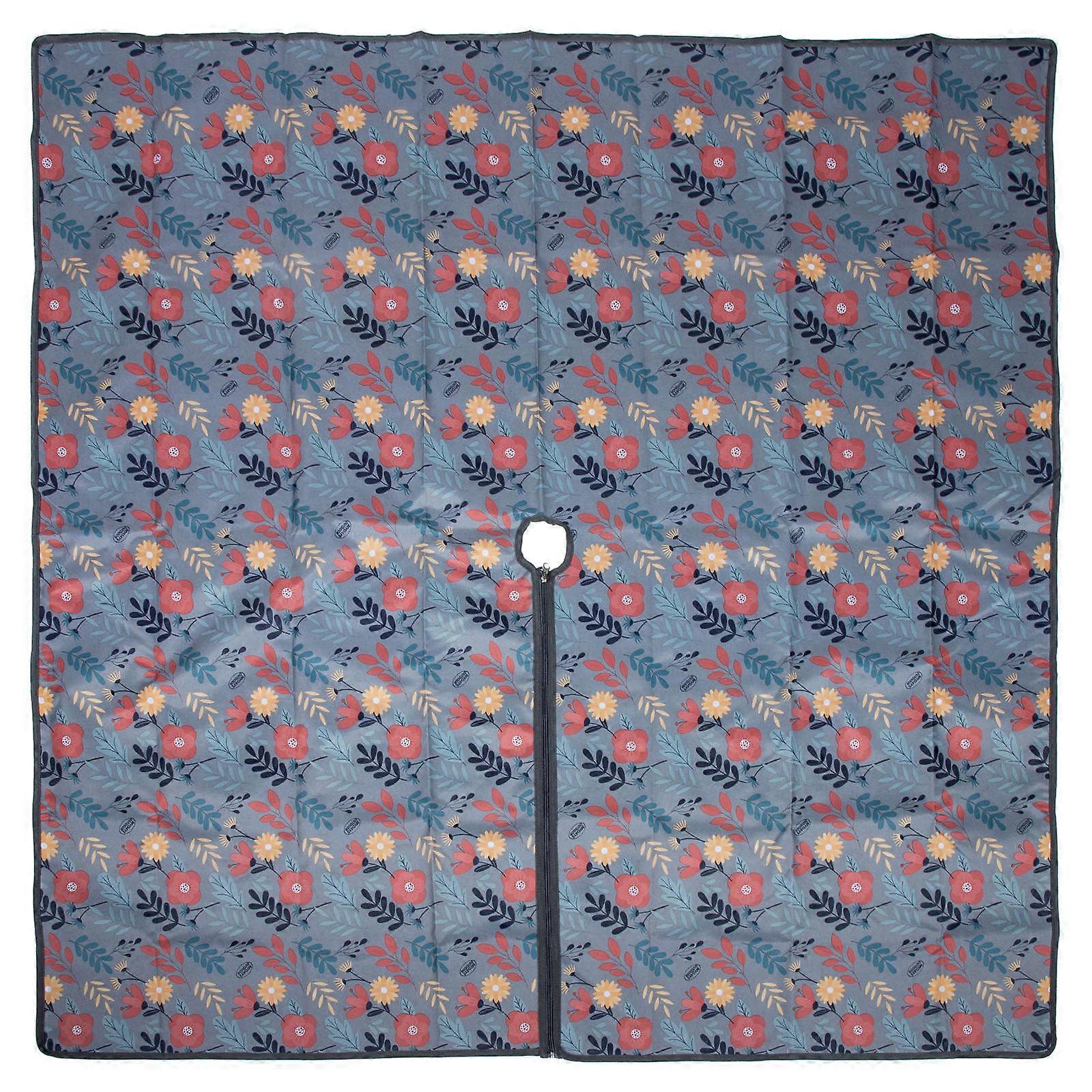 Party Table Cloth Multi-Color Zipper for 4Pcs Dining Tablecloth