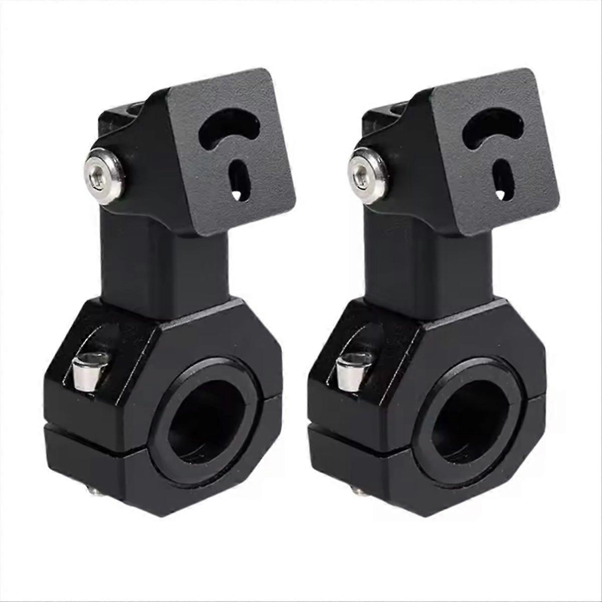 Motorcycle Spotlight Mount Bracket Mini Bar Clamp Kits