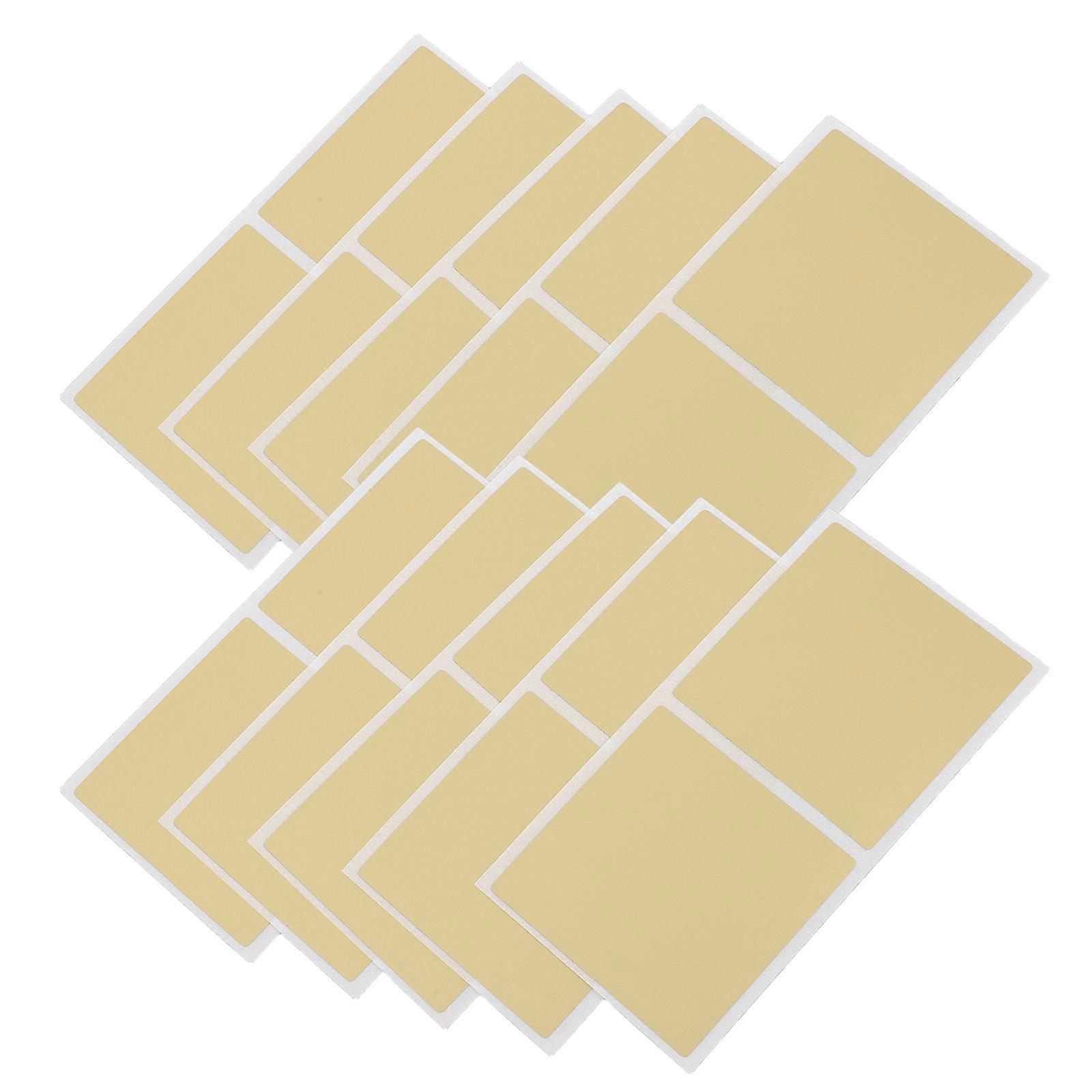 Party Scratch Off Sticker for Classroom Fun with 25 Golden Sheets