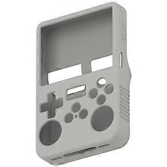 Capa protetora de silicone para consoles de jogos portáteis, oferecendo proteção completa e maior resistência a impactos para o modelo R36S.