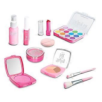 10Pcs Kids Makeup Kit - Pretend Play Cosmetic Set - for Girls 4-12 & Washable Toy Makeup