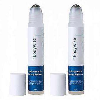 Be Bodywise hårvekstserum roll-on med 3 % rosmarin, 3 % redensyl, 2 % formel 25 ml 1/2/3 stk_vv1