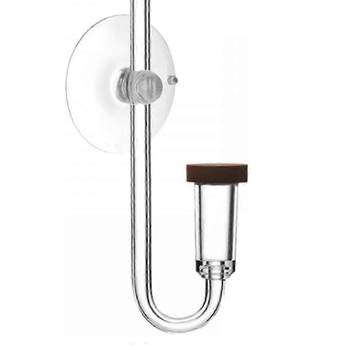 CO2 Diffuser Acrylic CO2 Reactor Diffuser with Suction Cup compatible with Aquarium Planted Fish Tank