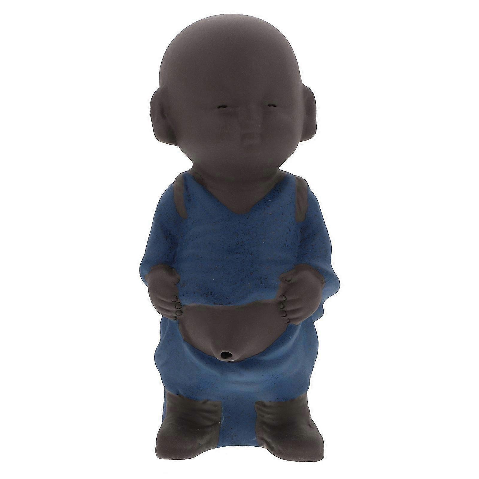 Tea Infuser Monk Shape Ceramic Tea Strainer for 1Pcs