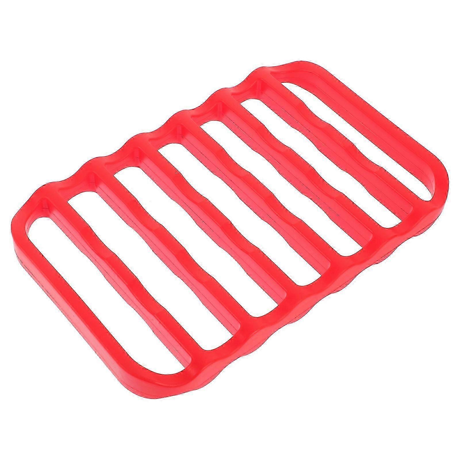 Red Silicone Roasting Rack for Baking Non Stick Rack