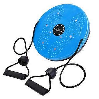 Magnet Waist Twisting Disc Fitness Balance Board Weight Lose Trainer Magnetic Massage Wriggling Plate Gym Twister Blue JH4