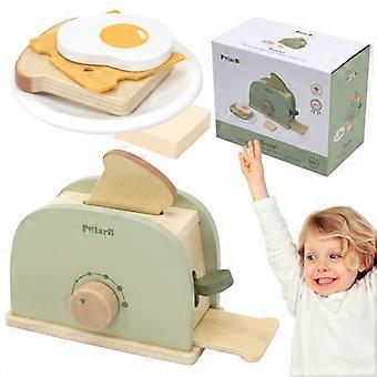 VIGA PolarB Brödrostset i trä Grön + Tillbehör
