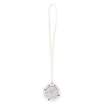 Swatch Royal Pop xDfind Taschenuhr, Kalbsleder-Lanyard und Etui