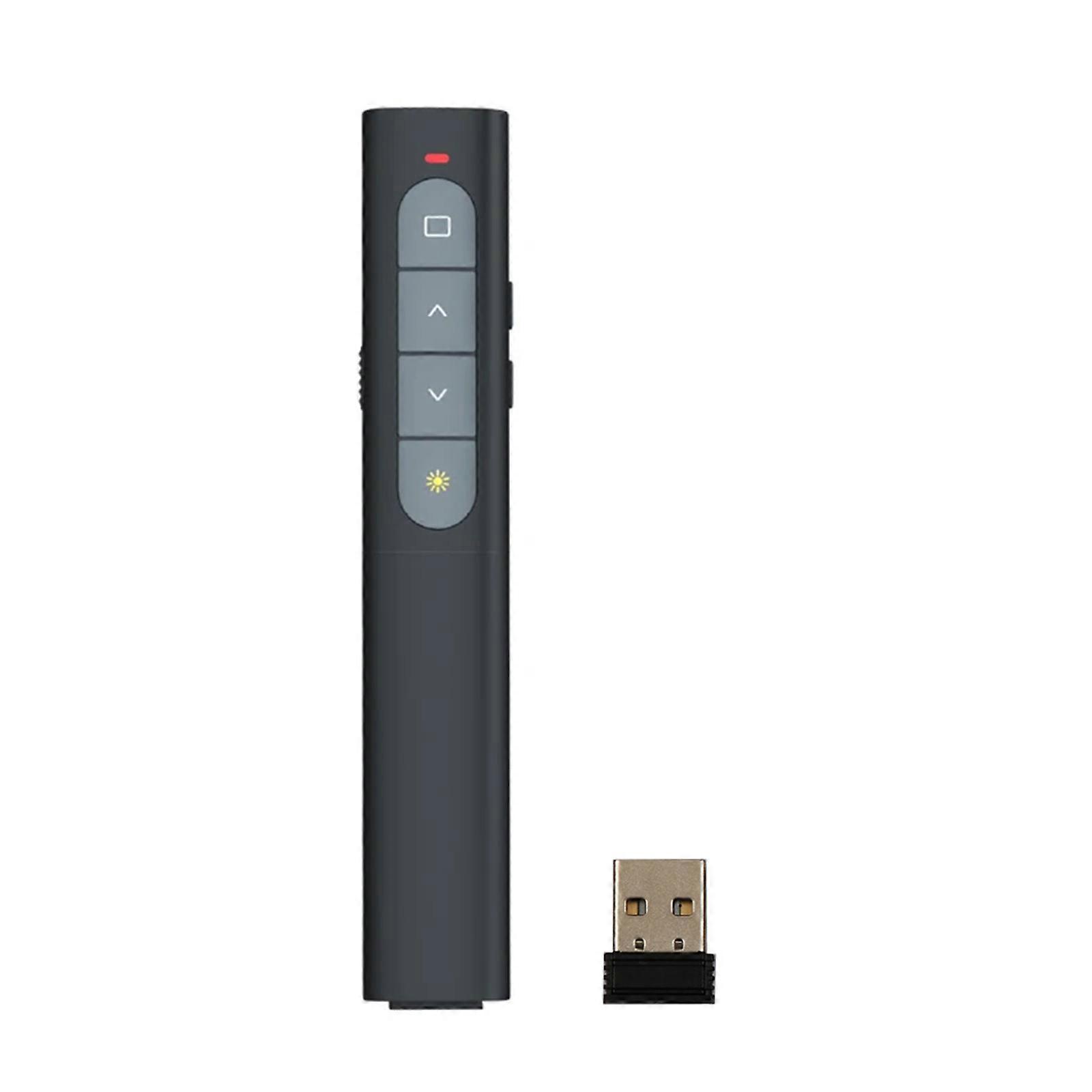 2.4GHz USB Presentation Clickers Wireless Presenter Remote USB Controllers Powerpoint Clickers Pointers Multicolor