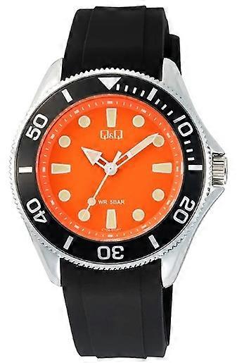 Q&Q GENT DIVER BLACK
