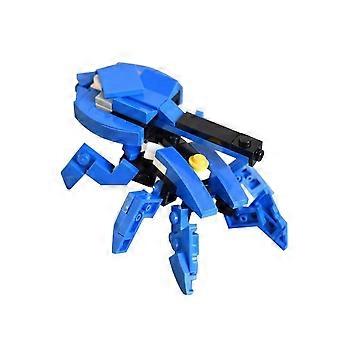 Gobricks Mecha Spider Robot Tanks With Cannon Moc Building Block Set Animal Mechanical Poison Spider Brick Toys For Kids Gift