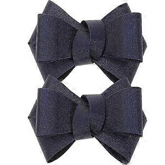 Pair of Shoe Clips with Bow and Buckle Decorations Removable Charms for Shoes Accessories SI