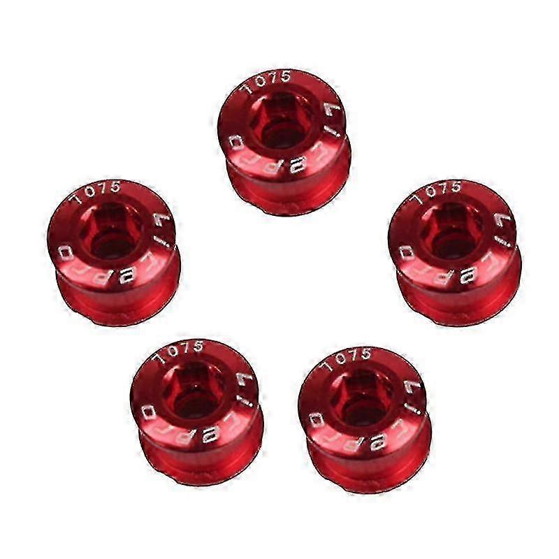5pcs fiets wielbouten rood