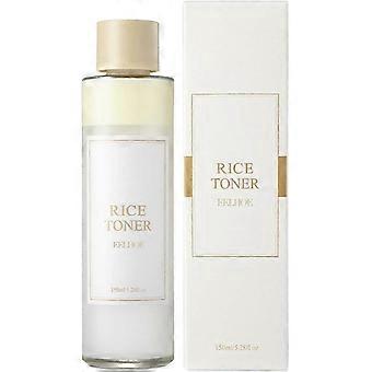 Reis Gesichtstoner, 2 Stück Reis Toner für das Gesicht, 5,28 fl Oz Feuchtigkeitsspendender Schönheitstoner, feuchtigkeitsspendender Reisextrakt, feuchtigkeitsspendender Toner für trockene Haut tiefe Feuchtigkeit, E