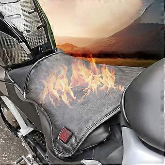 12V Podgrzewana poduszka do siedzenia motocykla 3-biegowa regulowana temperatura Mata grzewcza Wodoodporne zimowe ciepłe elektryczne maty grzewcze