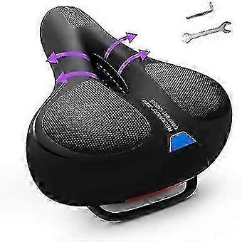 AceList Cykelsæde Mest Komfortable Cykelsæde Memory Foam Vandtæt Cykelsadel - Dobbelt stødabsorberende - Universal pasform Sadel til Kvinder Mænd
