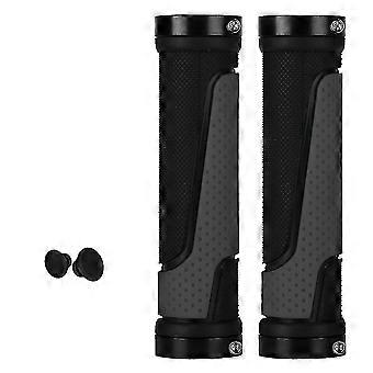Fiets Rubber Grips Mountainbike Bilaterale Afsluitbare Antislip B