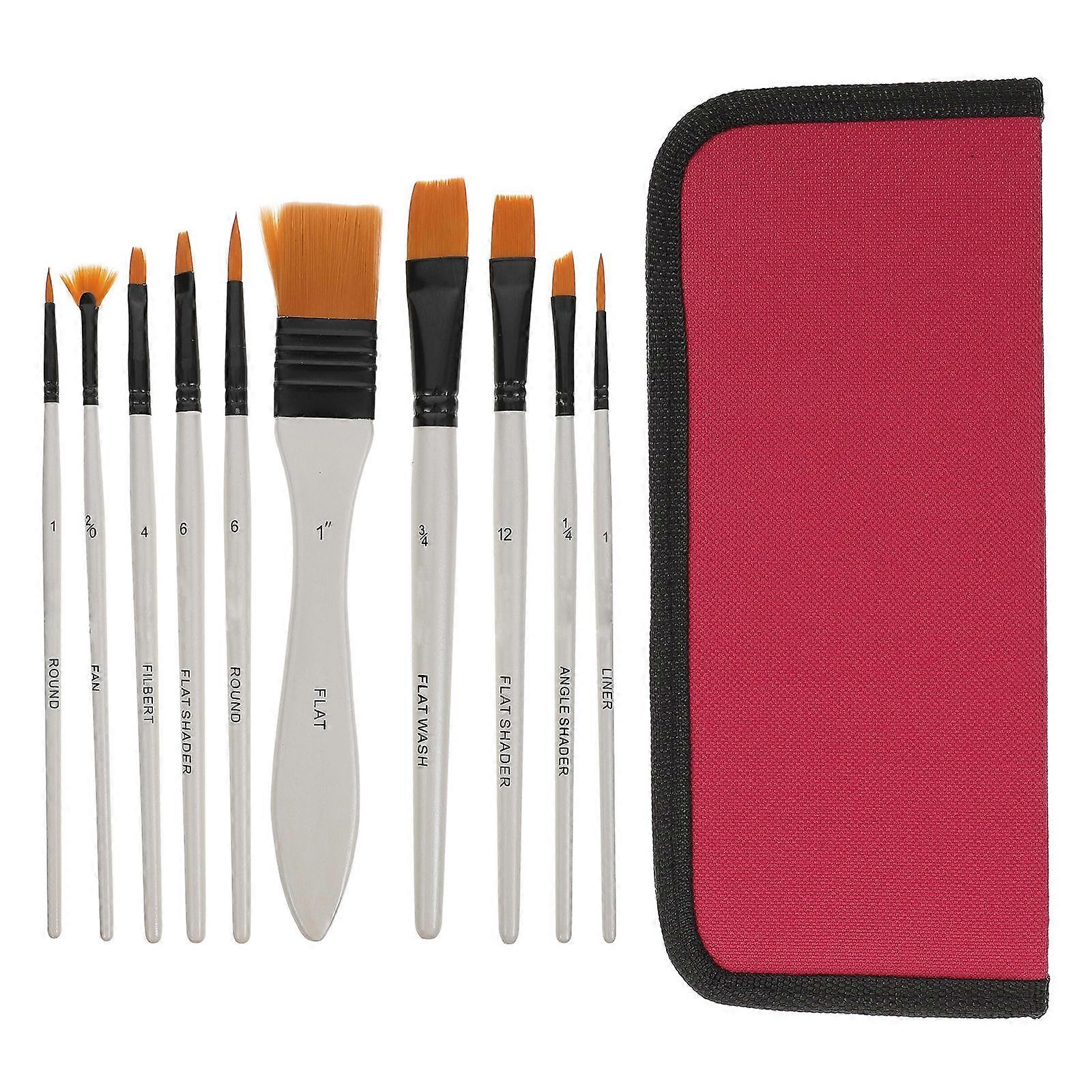 1 Set Multi-function Painting Brushes Multi-use Art Brushes Portable Paintbrushes