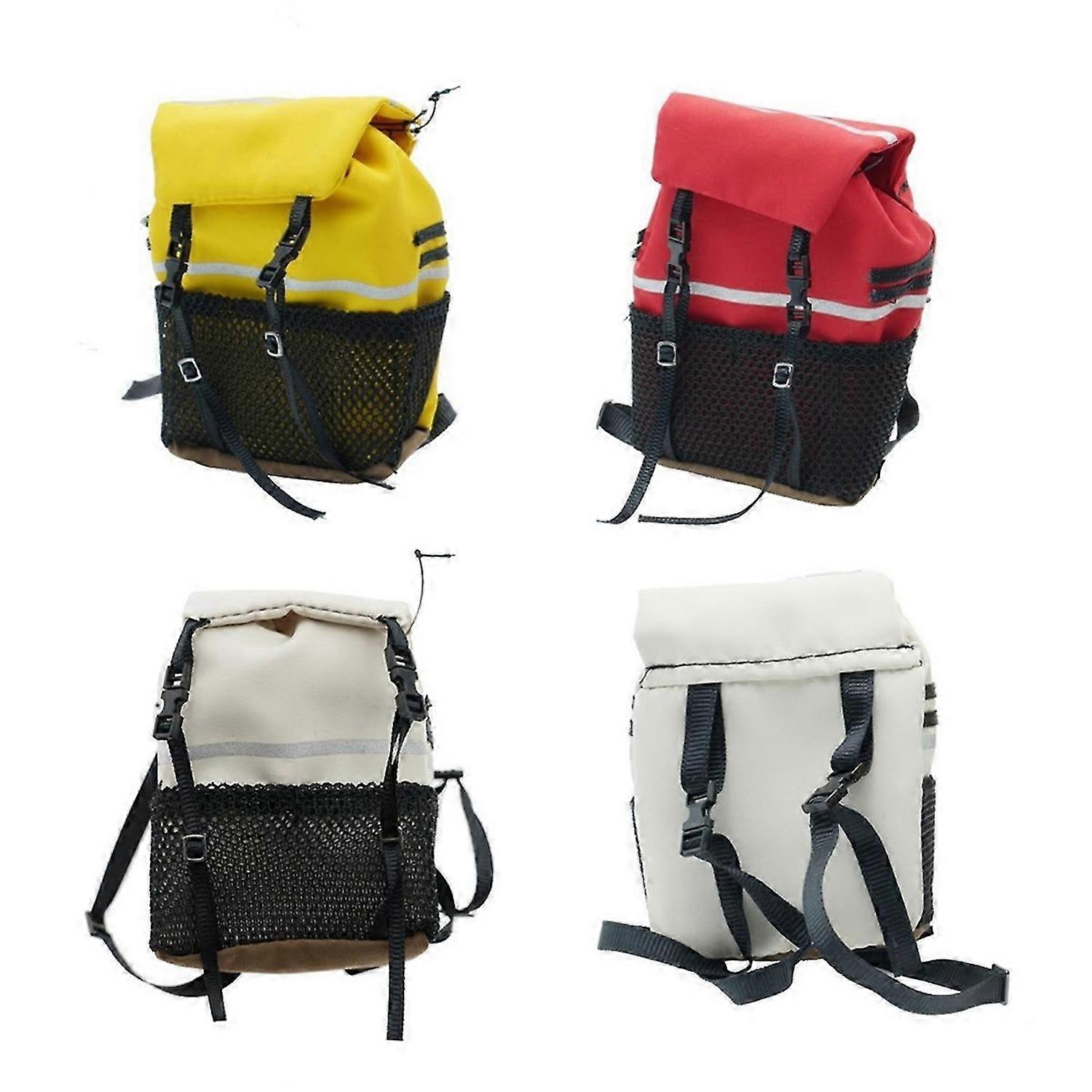 Scale Simulation Backpack for 1/10 1/8 RC Crawler Car Red