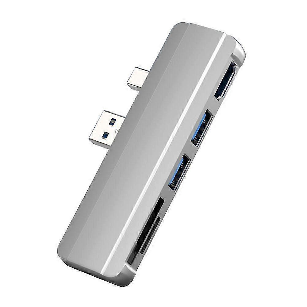 Multiport Expander 4K -Compatible USB 3.0 HUB Docking Station Memory Card Reader for Pro 4/5/6