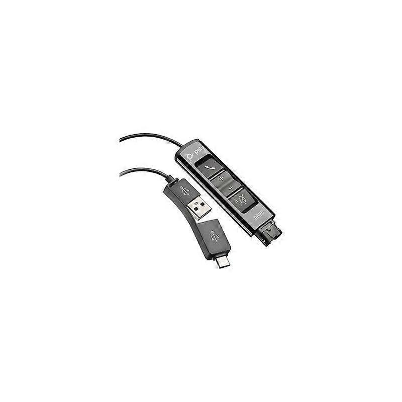 Placa de som HP Poly DA75 - USB-C / USB-A - Para laptops HP Victus de 16, 14, 15 e 17 polegadas, e Pavilion Plus de 14 e 16 polegadas.