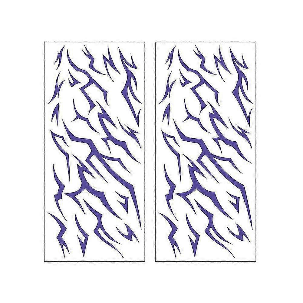 Temporary Tattoo Sticker Sheet Festival Ready Quick Application Versatile Makeup