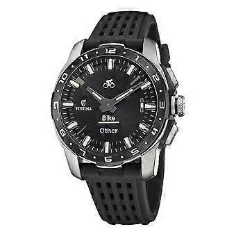Festina Gents Connected Full D Black 44mm Titanium Smart Watch F23305-8