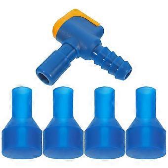 Pacco idrico con clip per sacca, per ciclismo, pacchi idrici, 1 set di bocchini in silicone, ugelli di aspirazione, guarnizione a tenuta stagna per sport all'aria aperta, corsa, escursionismo, campeggio