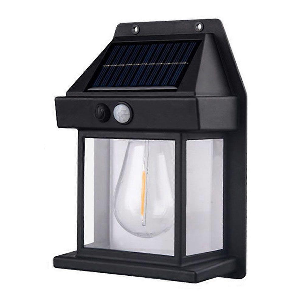 IP65 Waterproof Solar Wall Lamp, Crystal Spotlight, Adjustable Modes