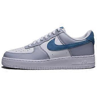 Nike Air Force 1 Sklisikre Slitesterke Lave Skateboardsko Unisex Blå Hvit HV1795-141