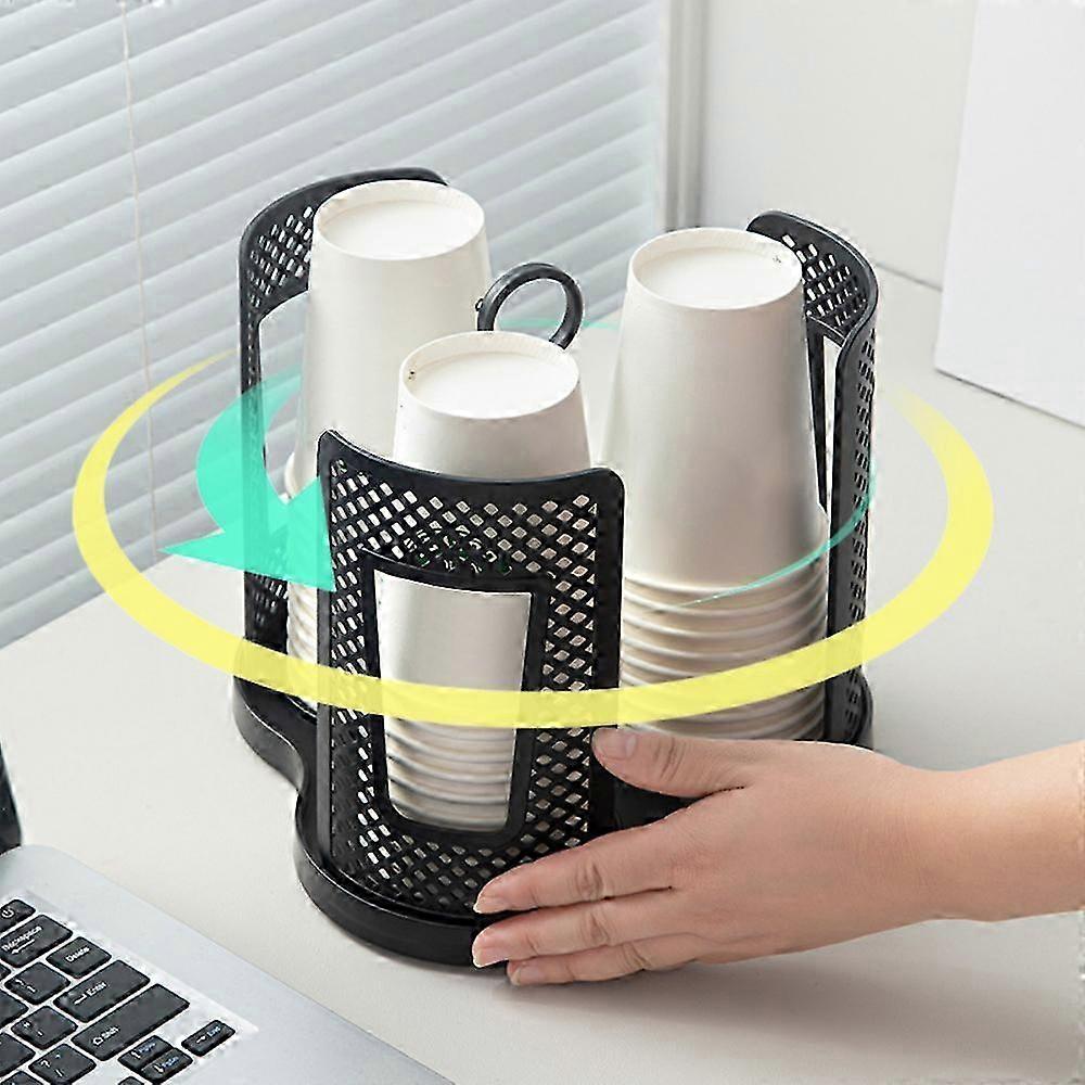 Rotatable Minimalist Cup Holder Rack