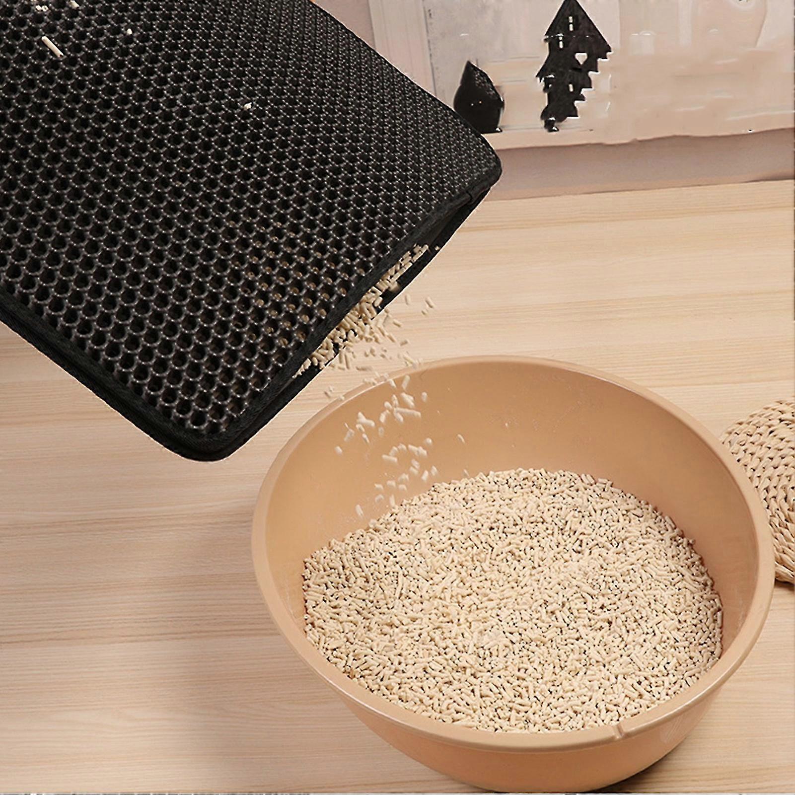 Double-Layer Waterproof Cat Litter Mat