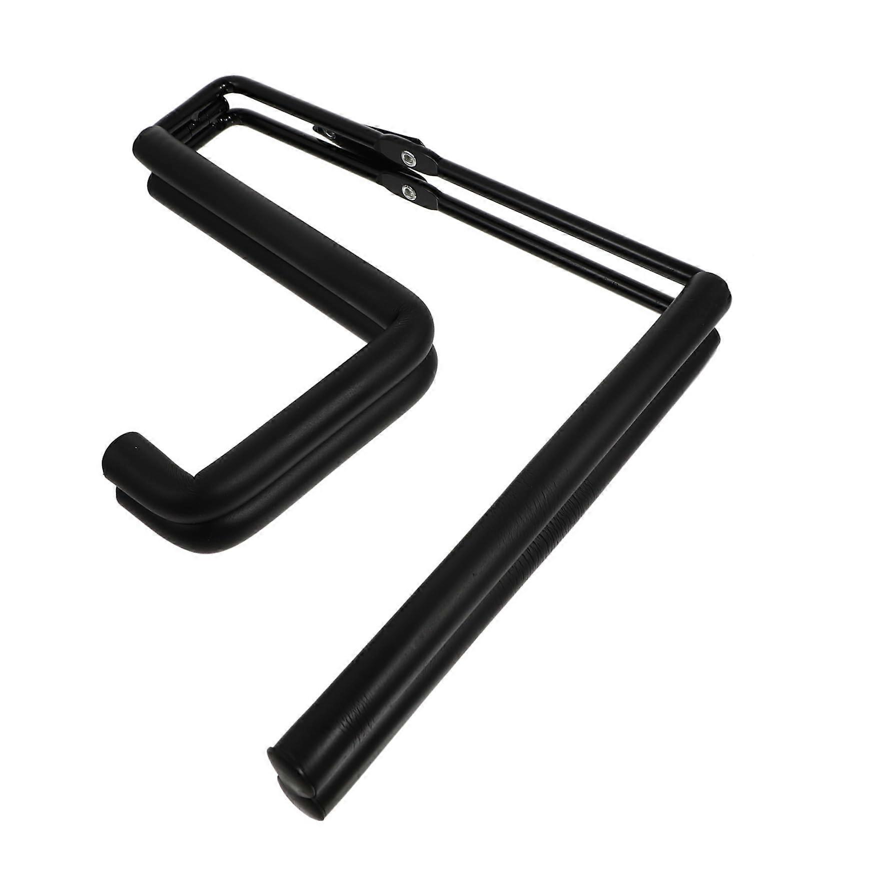 Foldable Ukulele Stand Black Compact Nonslip Stable Base Durable Support for Beginners