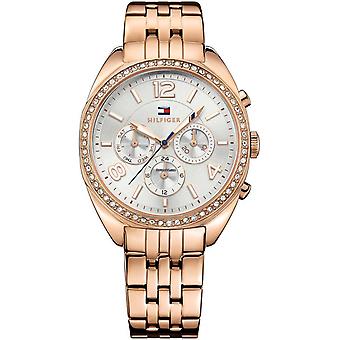 Tommy hilfiger mia Quartz Analog Woman Watch with Stainless Steel Bracelet Plated in Gold 1781572