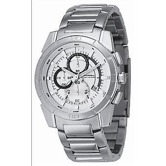 Fossil blå kvarts analog man Watch med CH2498 rustfrit stål armbånd