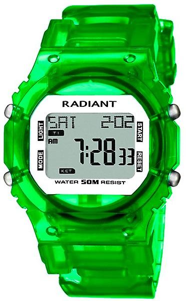 Radiant new rainbow watch for Unisex Digital Quartz with RA121604 Plastic Bracelet