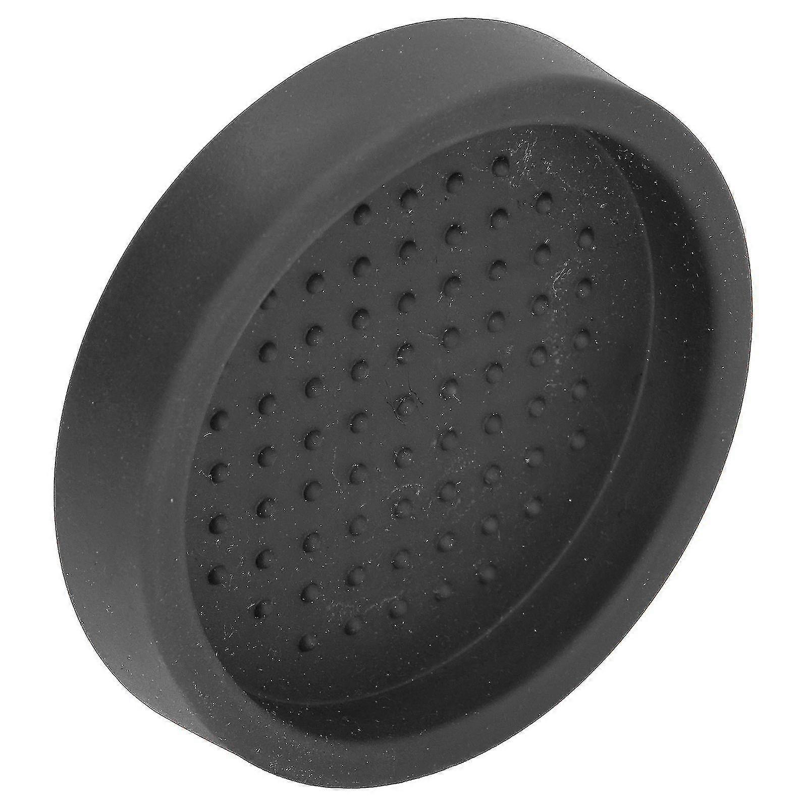 Black Silicone Tamper Mat 7.5cm