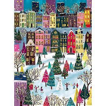 Christmas Winter Festive City Brain-Teasing Puzzles JI-592