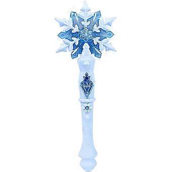 Kidult Toys Light Up Snowflake Wand for Girls Glowing Snowflake Wand LED Light Up Princess Wand for Kids Party Favors Pretend Play Christmas Birthday 