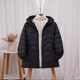 New autumn and winter light and thin hooded down jacket women's short liner wearing small warm fashion coat